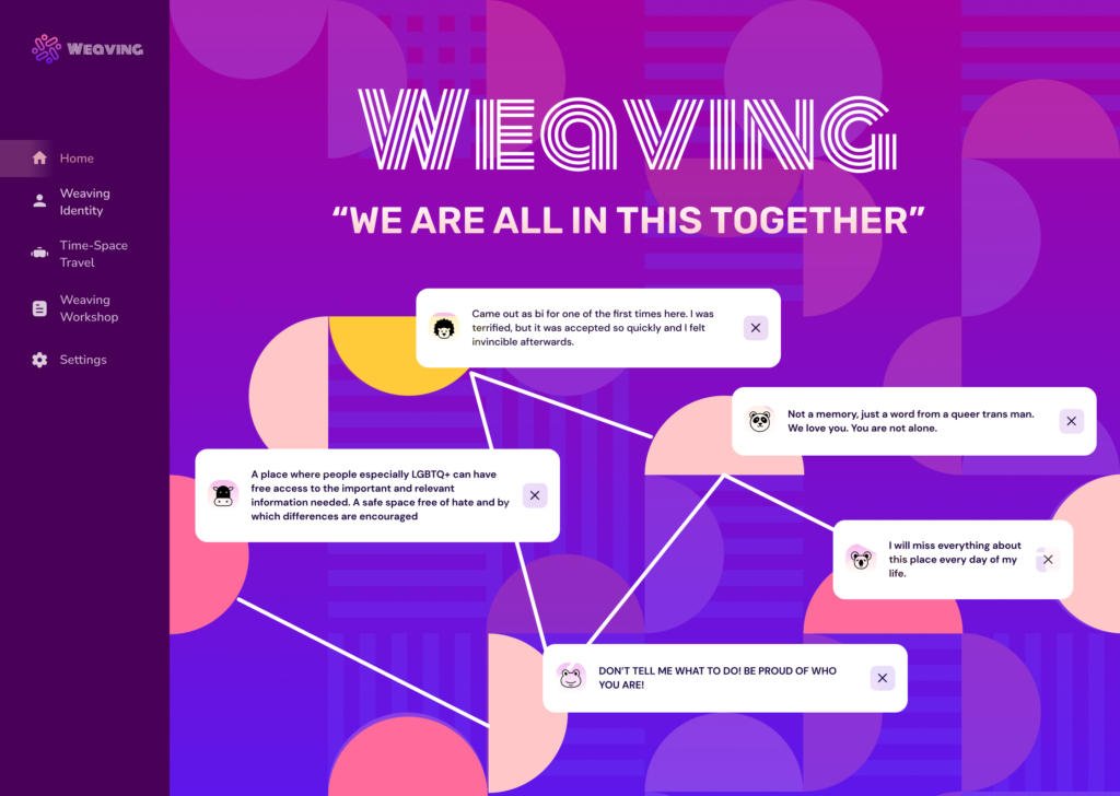 Weaving Cyber Community